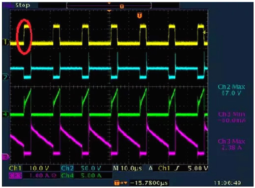 開關電源,開關電源各種波形