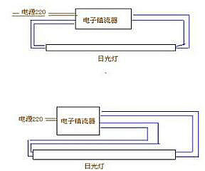 電子鎮流器接線圖,電子鎮流器