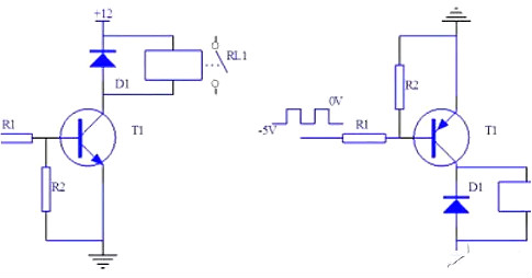 繼電器,晶體管,驅動電路