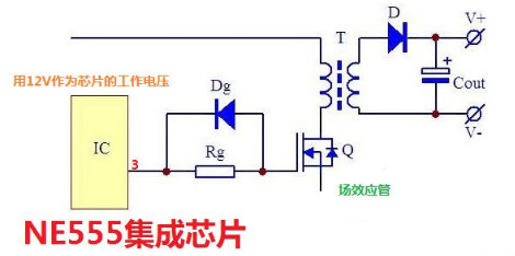 方波信號驅(qū)動場效應管