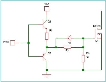 MOS管的門極驅動電路