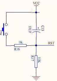 stm32復位電路電容選擇