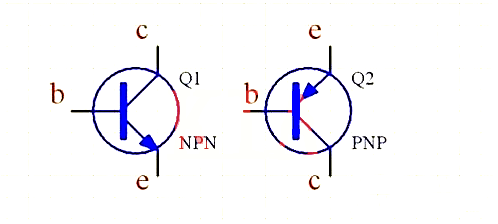 PNP NPN 三極管 開關電路