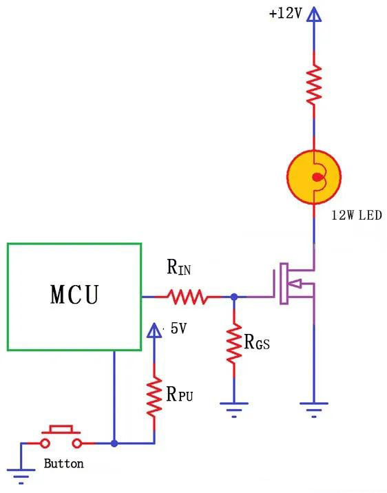 MOS管開關電路